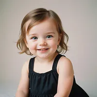 Rotating AI generated baby example