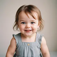 Rotating AI generated baby example