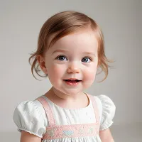 Rotating AI generated baby example